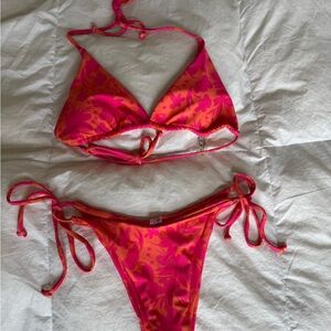 Vibrant Floral Bikini Set